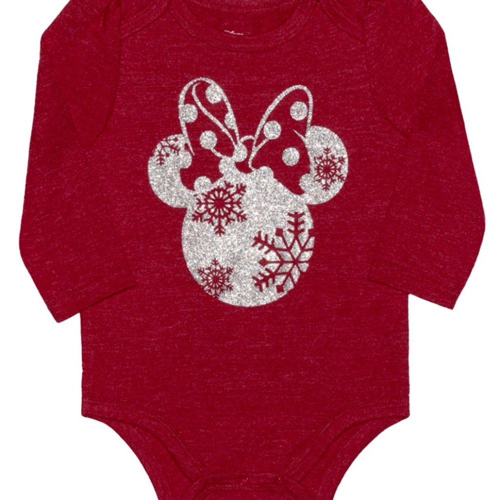 Disney Minnie Mouse Christmas Onesie 3M/ Christmas